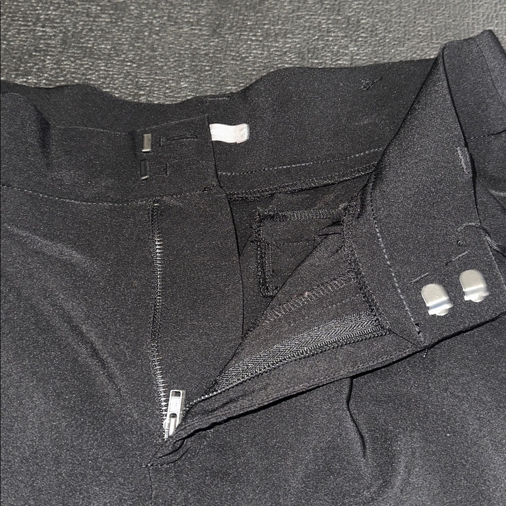 Maurices Sleek Black Pants 8 short - Picture 3 of 10